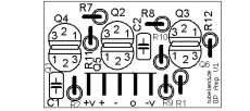 DIY-OP / OP Ersatz +/- 5V - 24V Leiterplatte Ohne Bauteile