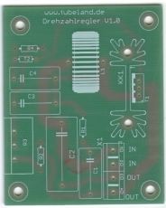 Drehzahlregler – Dimmer 400W - Leiterplatte Ohne Bauteile