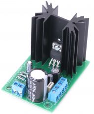 LM 1875T 30 Watt Amp 12 – 46V DC Unsymmetrisch 2023 - Bausatz mit Khlkrper