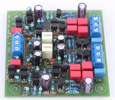 Class A Ultra Low Noise RIAA – MC - MM Zwei Stufen IEC Entzerrer 79 db - Bausatz