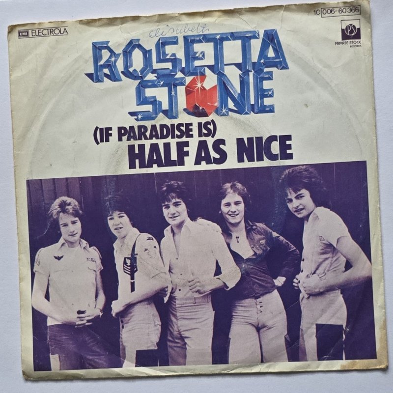 Rosetta Stone - (If Paradise Is) Half As Nice