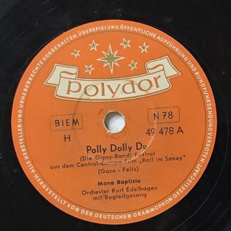 Mona Baptiste - Polly Dolly Du (Die Gipsy-Band) Ball im Savoy