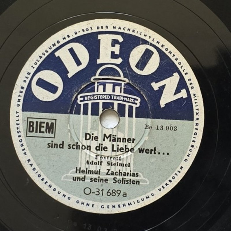 Helmut Zacharias und seine Solisten - Die M�nner sind schon die Liebe wert