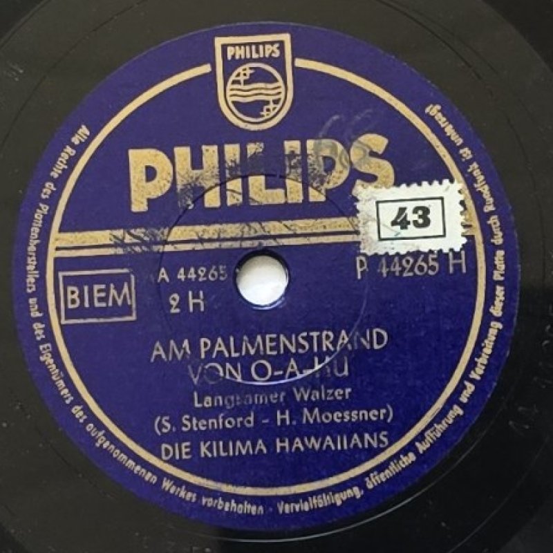 Die Kilima Hawaiians - Am Palmenstrand von O-A-Hu