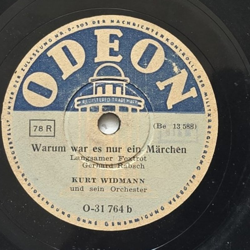 Kurt Widmann und sein Orchester - Es war einmal eine Liebe