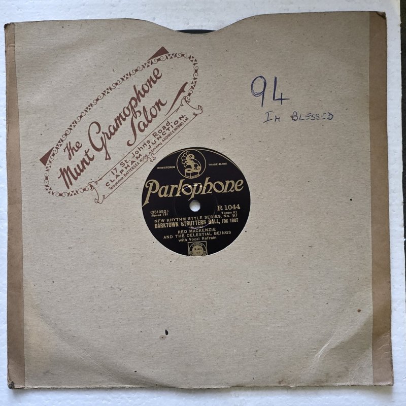 The Harlem Footwarmers; Red Mackenzie And The Celestial Beings - Big House Blues