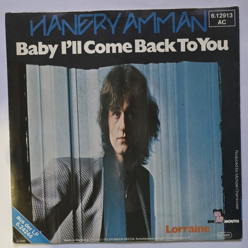 Hanery Amman - Baby I'll Come Back To You