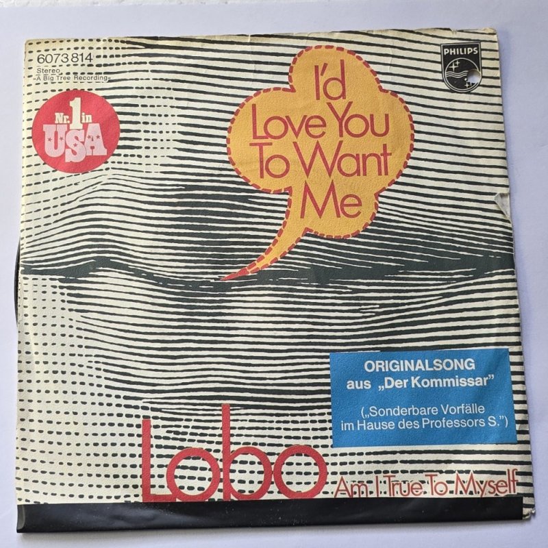 Lobo - I'd Love You To Want Me