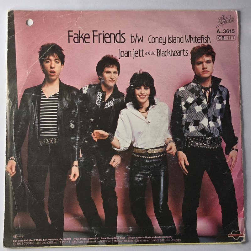 Joan Jett & The Blackhearts - Fake Friends