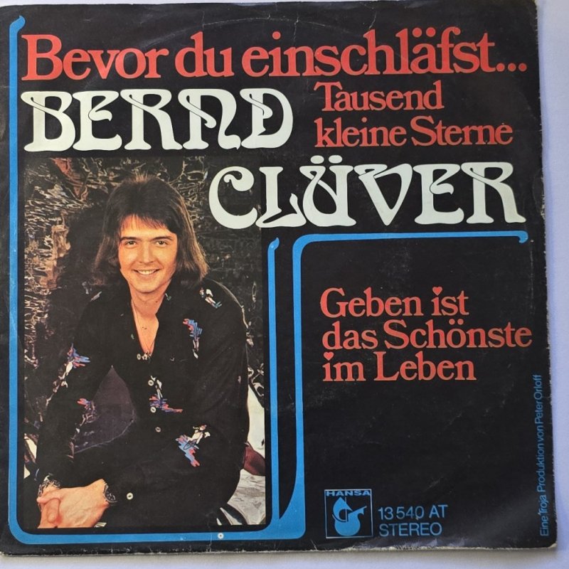 Bernd Cl�ver - Bevor du einschl�fst (Tausend kleine Sterne)