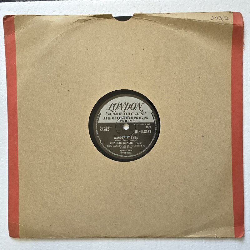 Charlie Gracie - Wanderin' Eyes