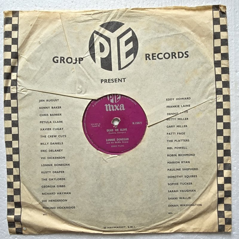 Lonnie Donegan and his Skiffle Group - Dead or Alive