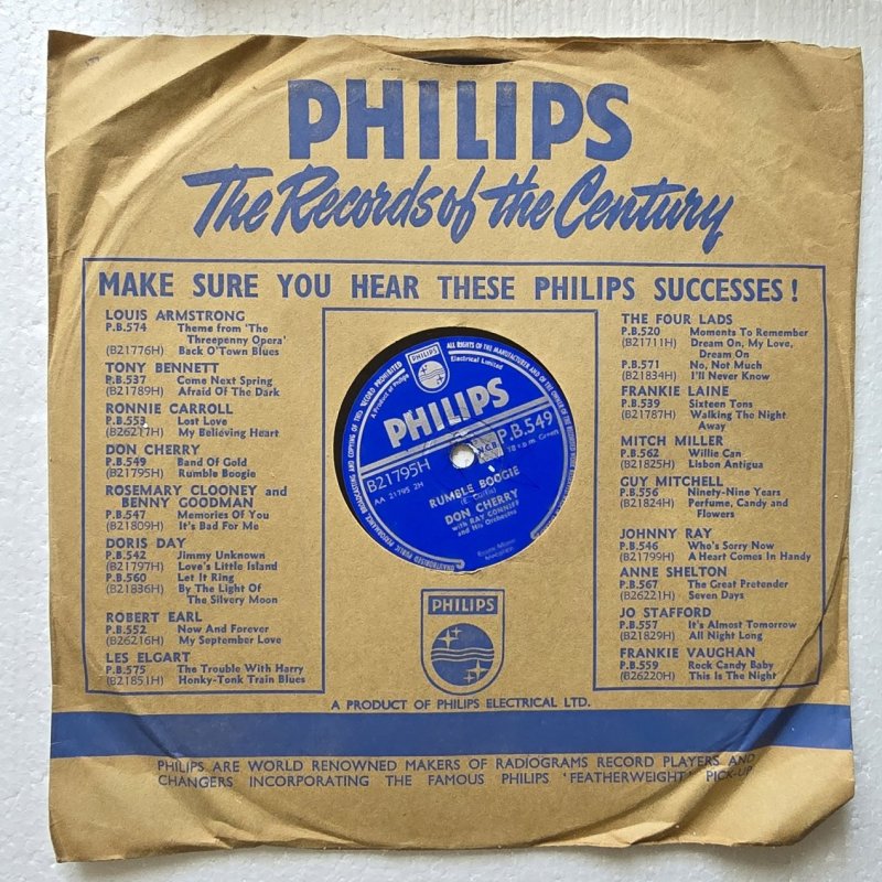 Don Cherry with Ray Conniff and His Orchestra - Band Of Gold