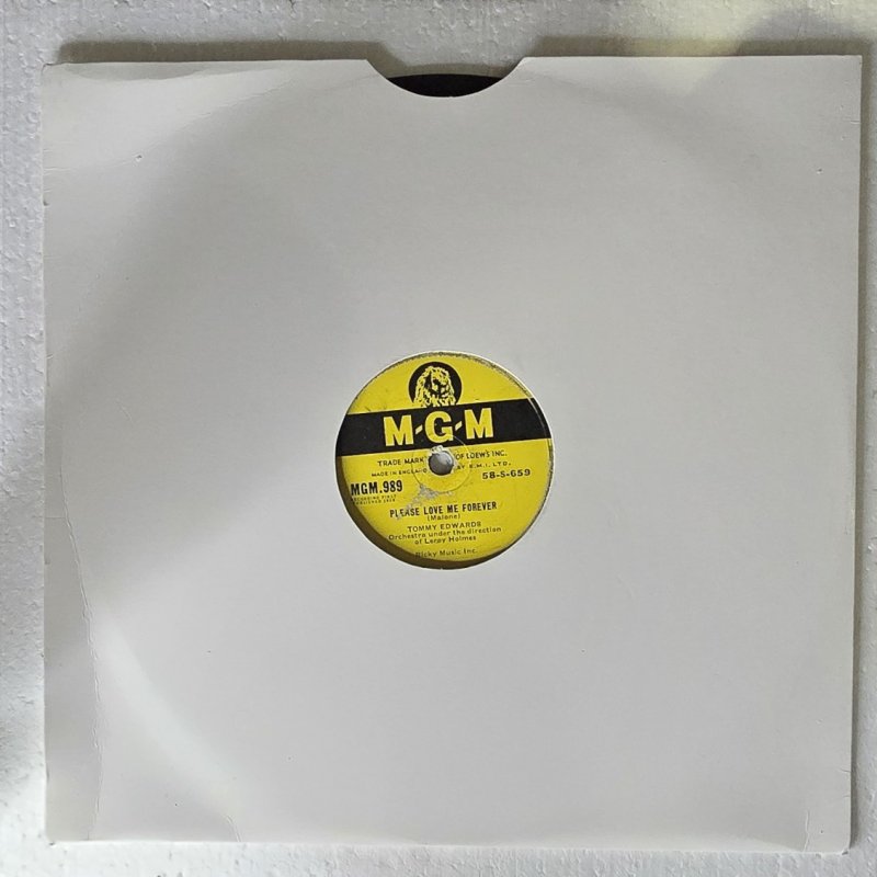 Tommy Edwards - It's All In The Game