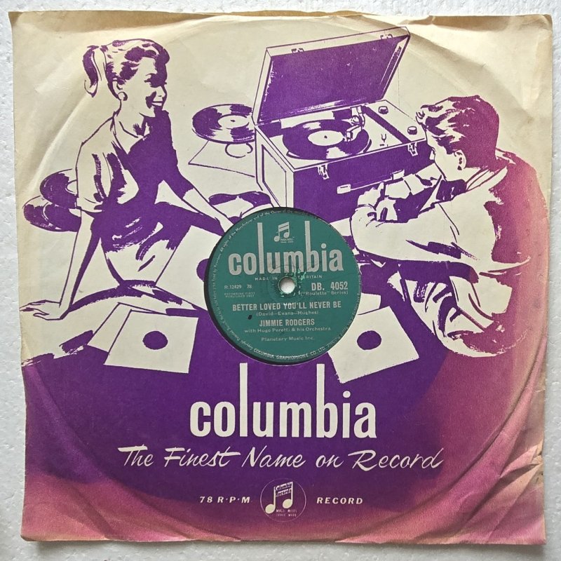 Jimmie Rodgers - Kisses Sweeter Than Wine