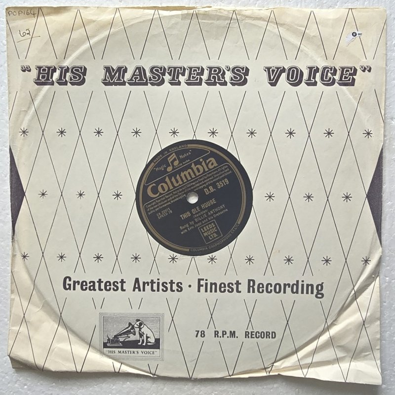 Billie Anthony with Eric Jupp and his Orchestra - This Ole House