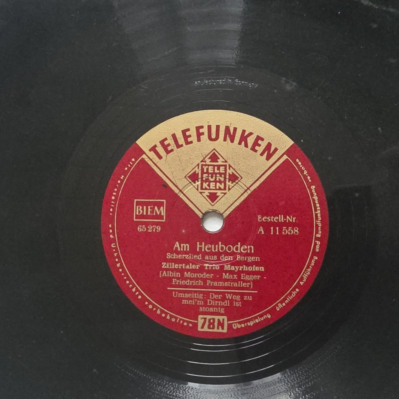 Zillertaler Trio Mayrhofen (Albin Moroder - Max Egger - Friedrich Pramstraller) - Am Heuboden