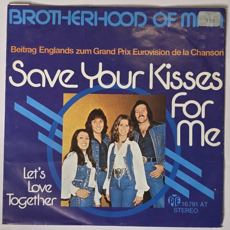 Brotherhood of Man - Save Your Kisses For Me