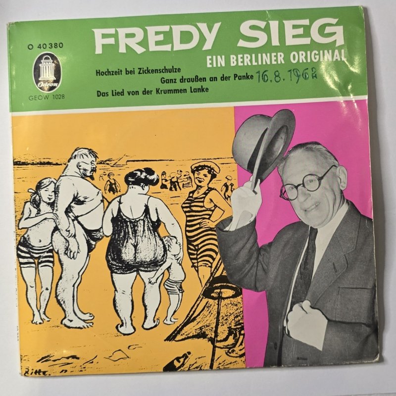 Freddy Sieg - Das Lied von der krummen Lanke