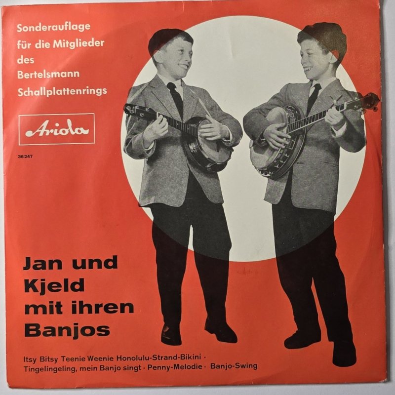 Jan und Kjeld mit ihren Banjos - Itsy Bitsy Teenie Weenie Honololu-Strand-Bikini / Tingelingeling, mein Banjo singt