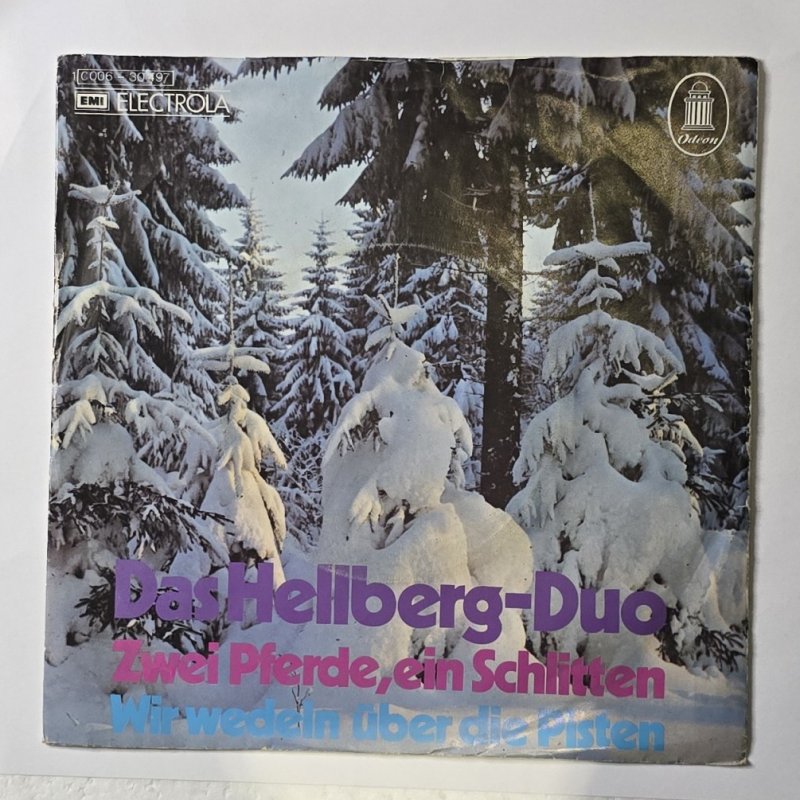 Das Hellberg-Duo - Zwei Pferde, ein Schlitten