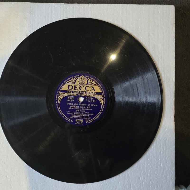 Willi Glah� und sein Musette-Orchester - Wenn das Wasser im Rhein gold'ner Wein w�r