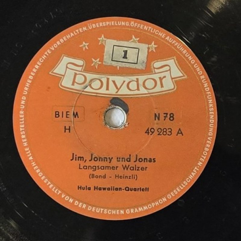 Hula-Hawaiian-Quartett - Jim, Jonny und Jonas - Langsamer Walzer