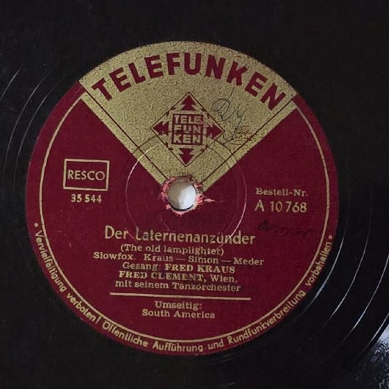 Fred Kraus, Fred Clement, Gery Francies - Der Laternenanz�nder