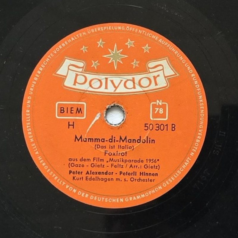 Peter Alexander - Auf der Piazza von Milano