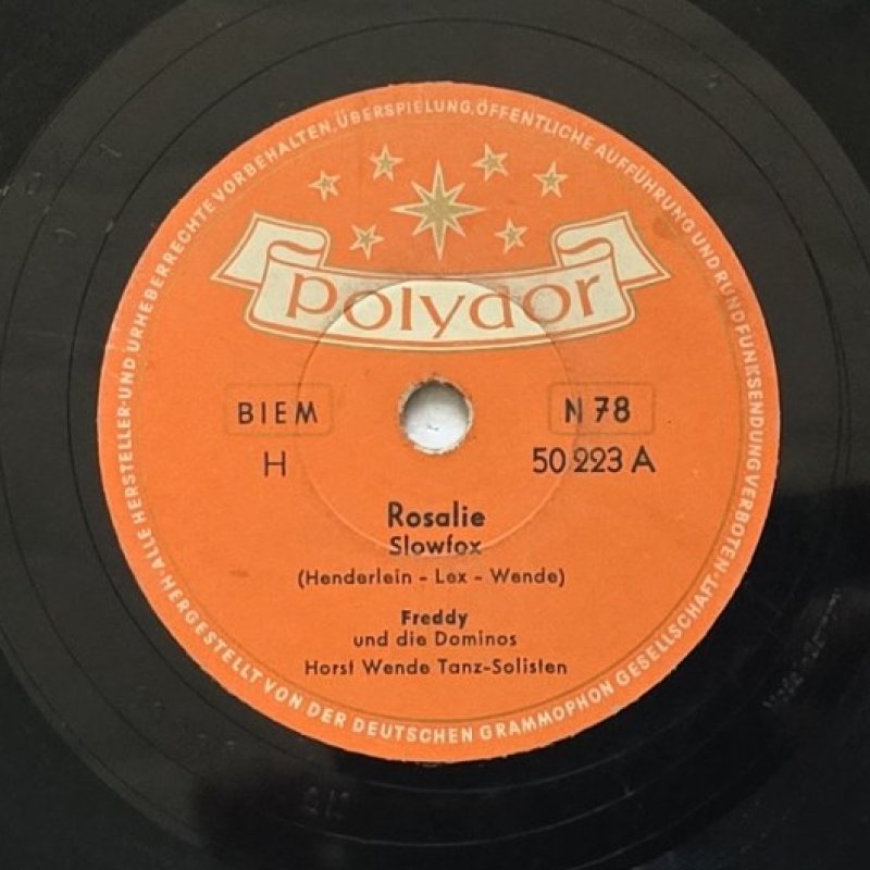 Freddy und die Dominos - Rosalie