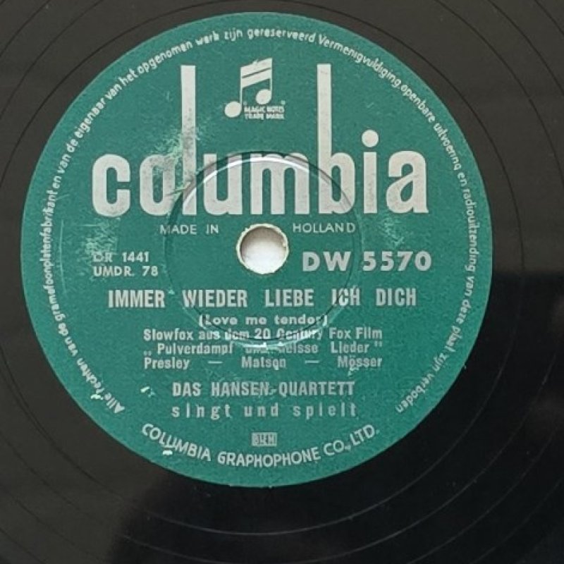 Das Hansen-Quartett - Immer wieder liebe ich dich