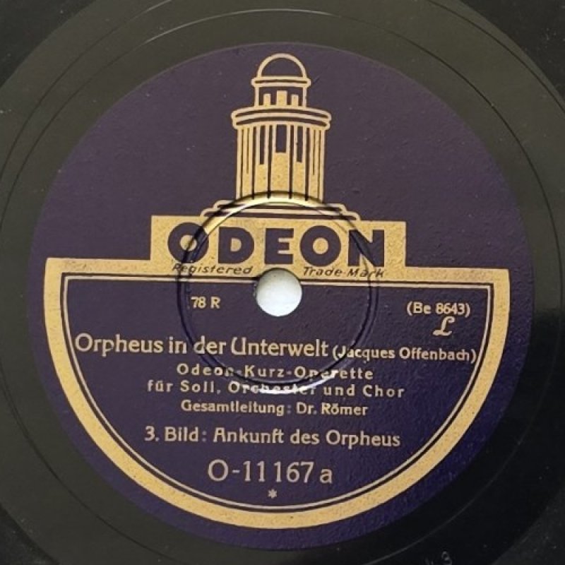 Orpheus - 3. Bild: Ankunft des Orpheus