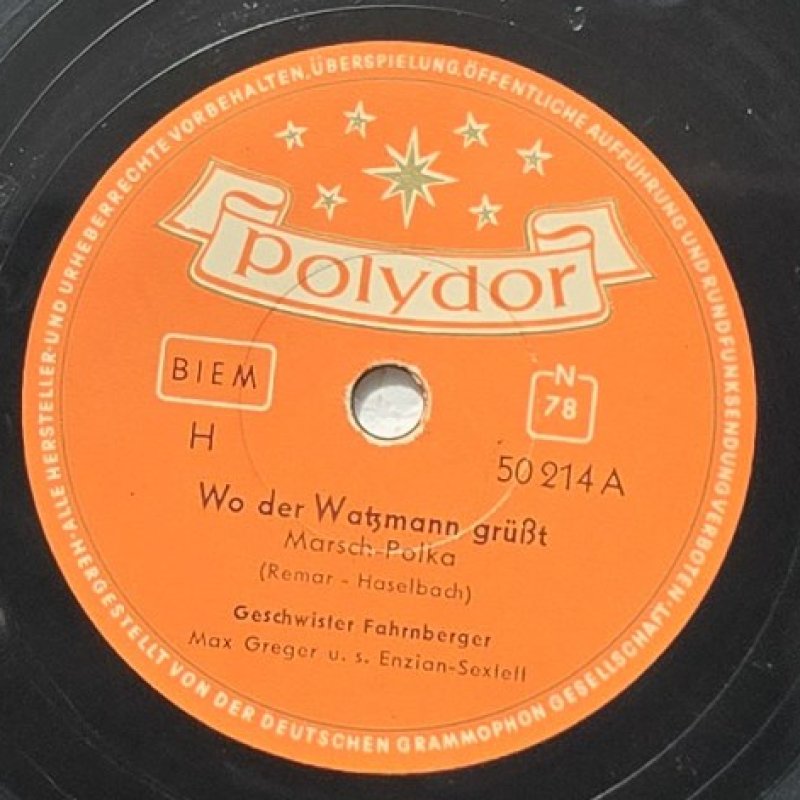 Geschwister Fahnberger Max Gregor u.s. Enzian-Sextett - Wo der Watsmann gr��t