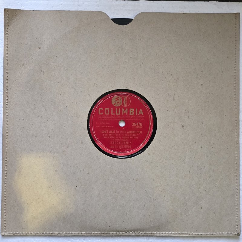 Harry James and his Orchestra - I Don't Want To Walk Without You