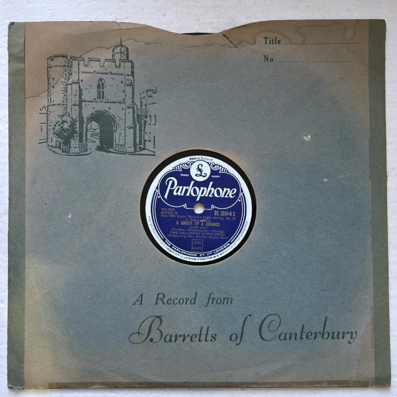 Cab Calloway & His Orch. - Willow Weep For Me