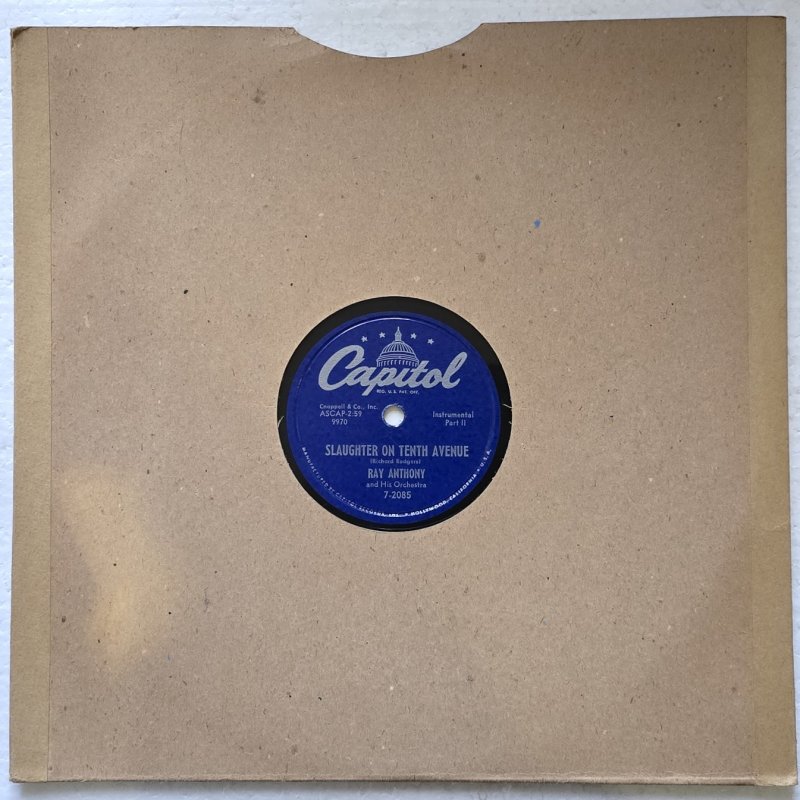 Ray Anthony and His Orchestra - Slaughter On Tenth Avenue