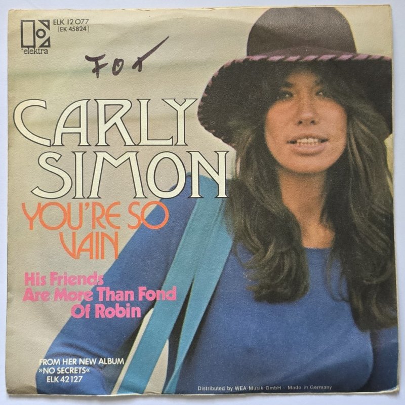 Carly Simon - You're So Vain