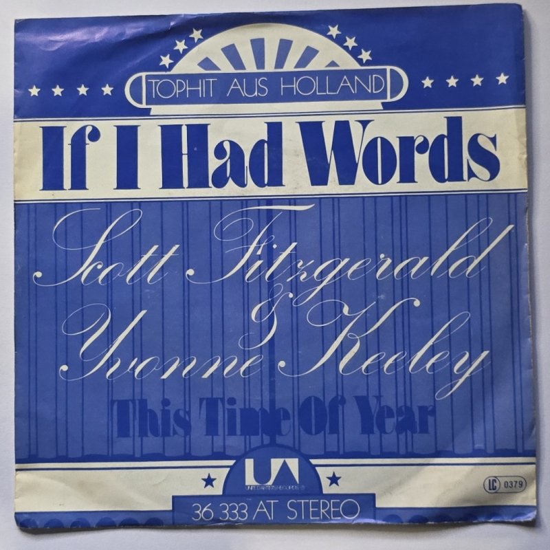 Scott Fitzgerald & Yvonne Keeley - If I Had Words