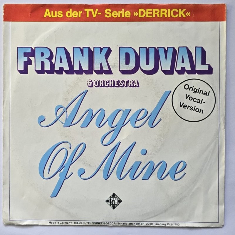 Frank Duval & Orchestra - Angel Of Mine