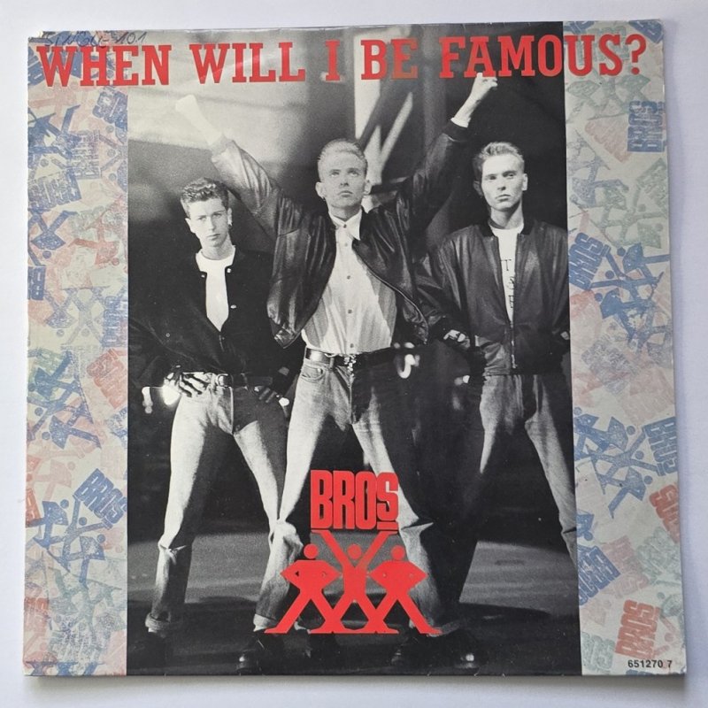 Bros - When Will I Be Famous?