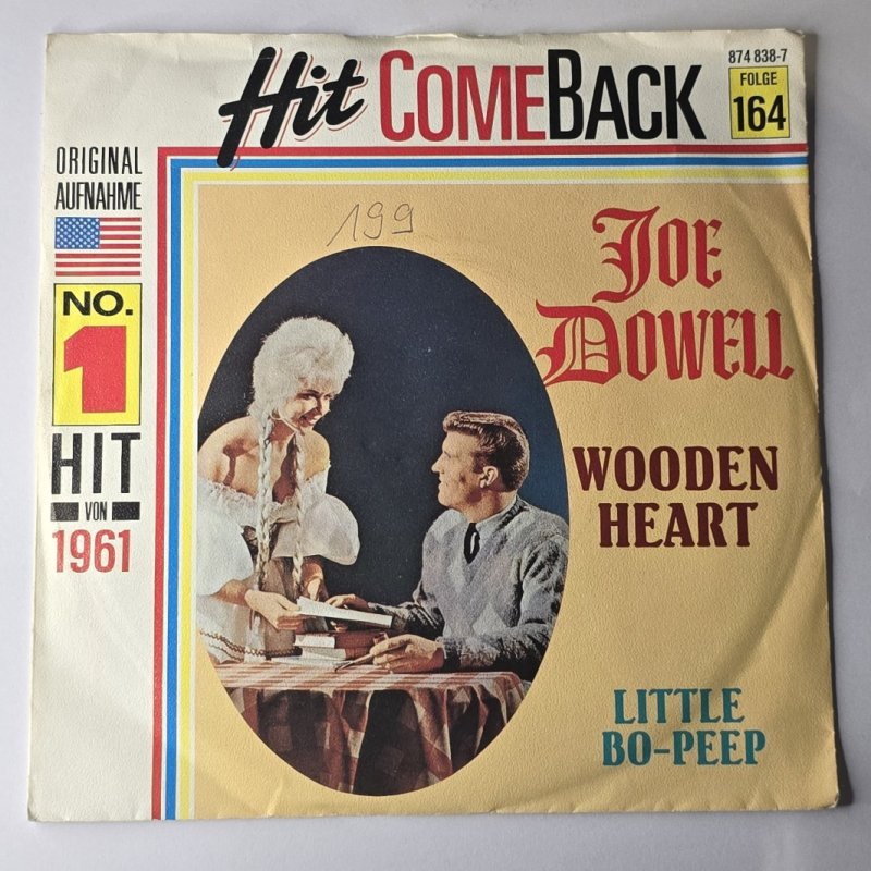 Joe Dowell - Wooden Heart