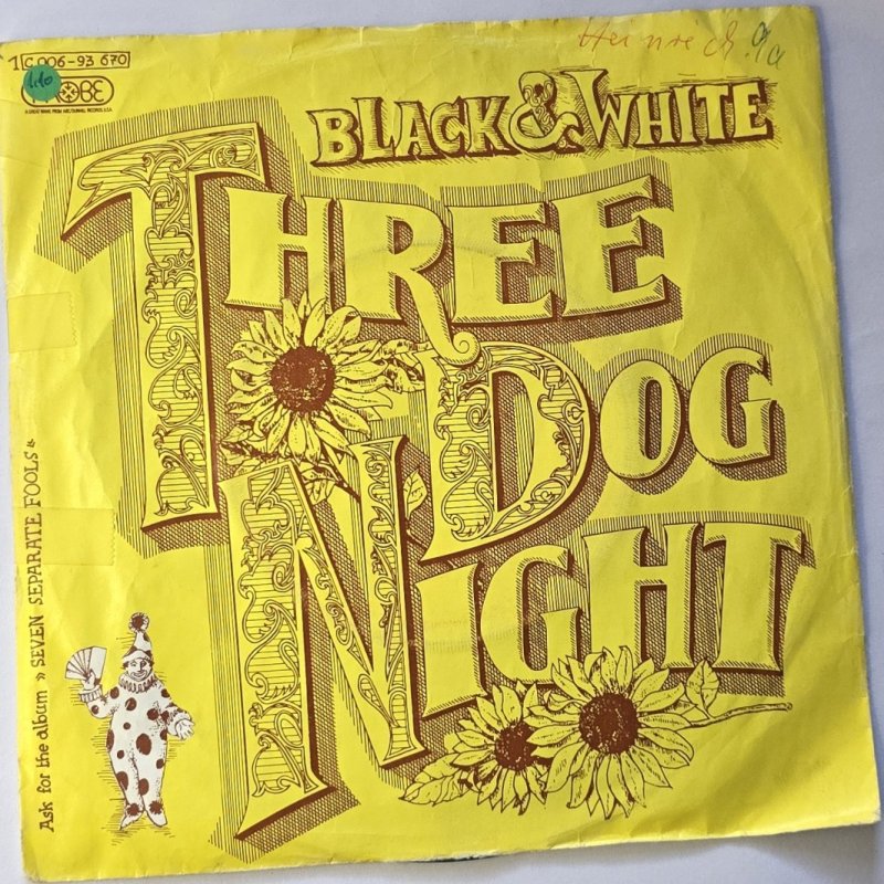 Three Dog Night - Black And White