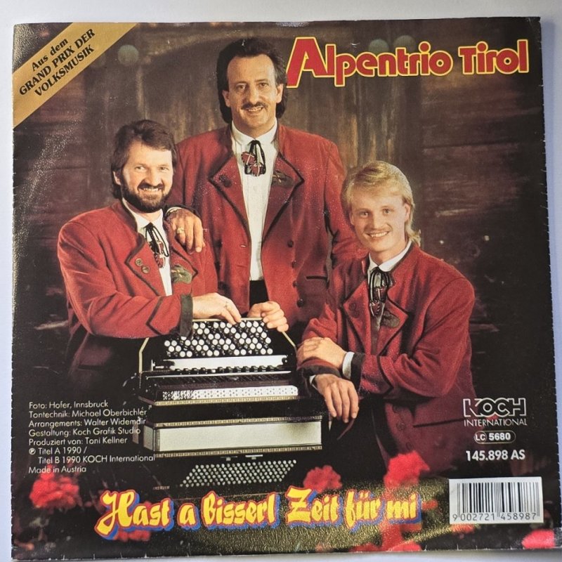Alpentrio Tirol - Hast a bisserl Zeit f�r mi