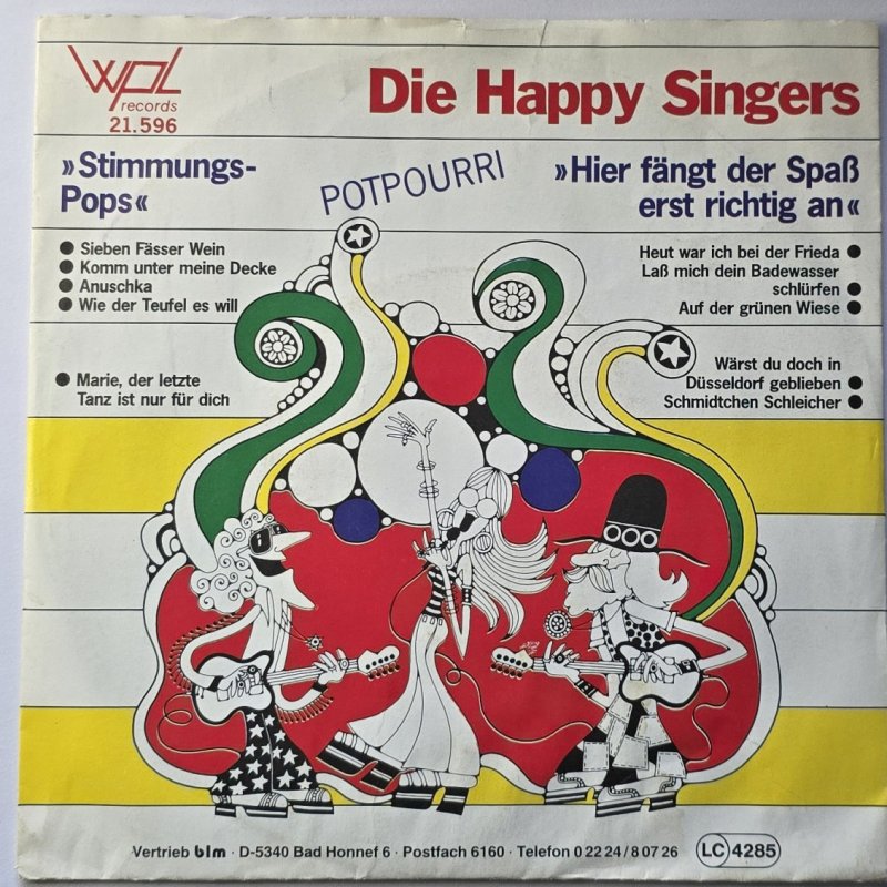 Die Happy Singers - Stimmungs-Pops (Potpourri)