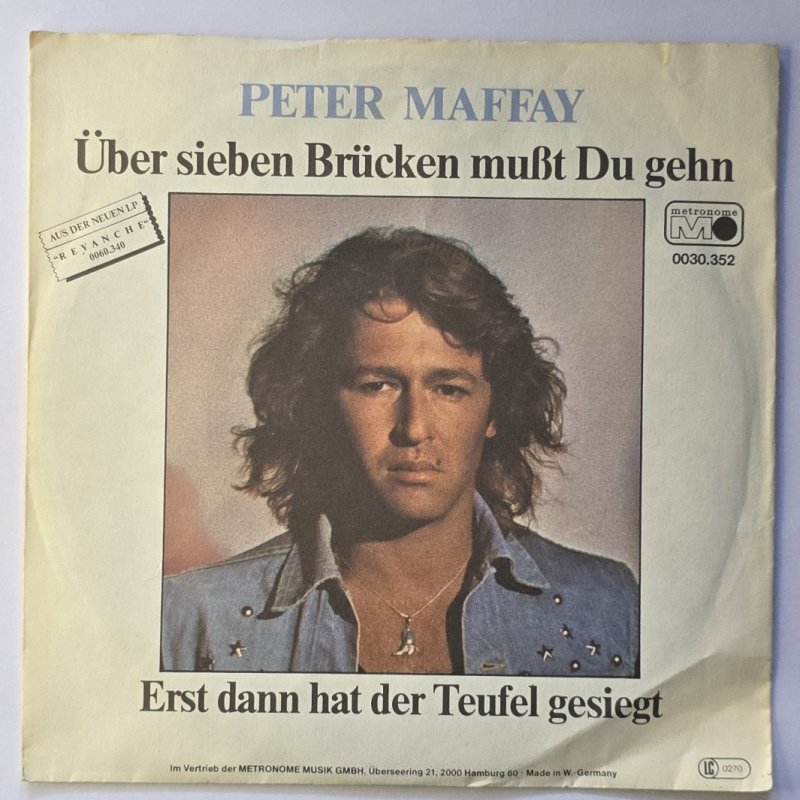 Peter Maffay - �ber sieben Br�cken mu�t Du geh'n