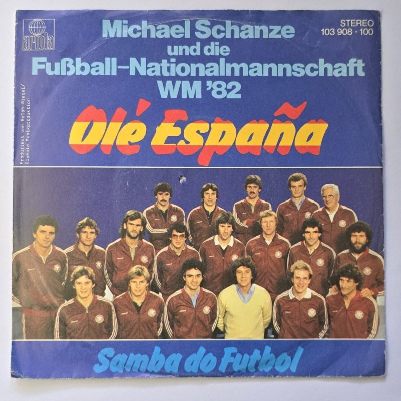 Michael Schanze und die Fu�ball-Nationalmannschaft - Ol� Espa�a