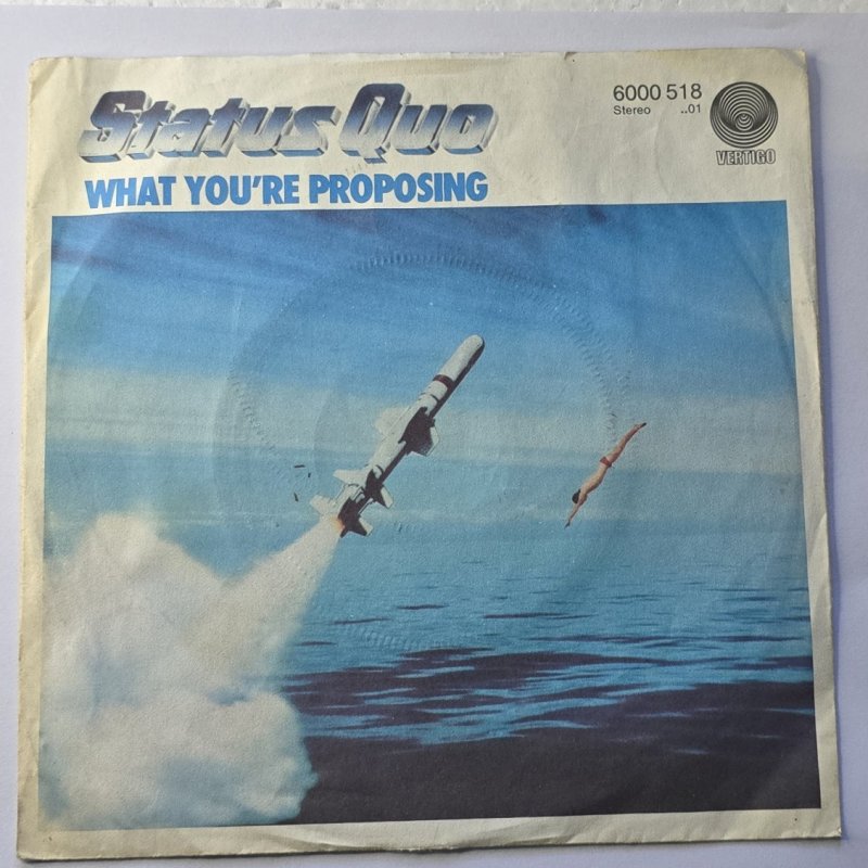 Status Quo - What You're Proposing