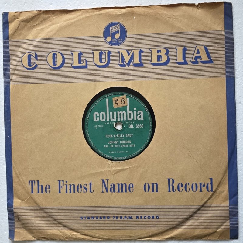 Johnny Duncan and The Blue Grass Boys - Rock-A-Billy Baby