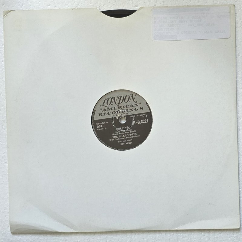 The Hilltoppers - Only You (And You Alone)