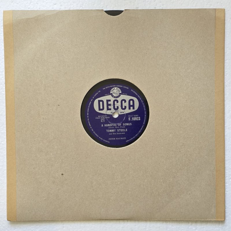 Tommy Steele and The Steelmen - A Handful of Songs